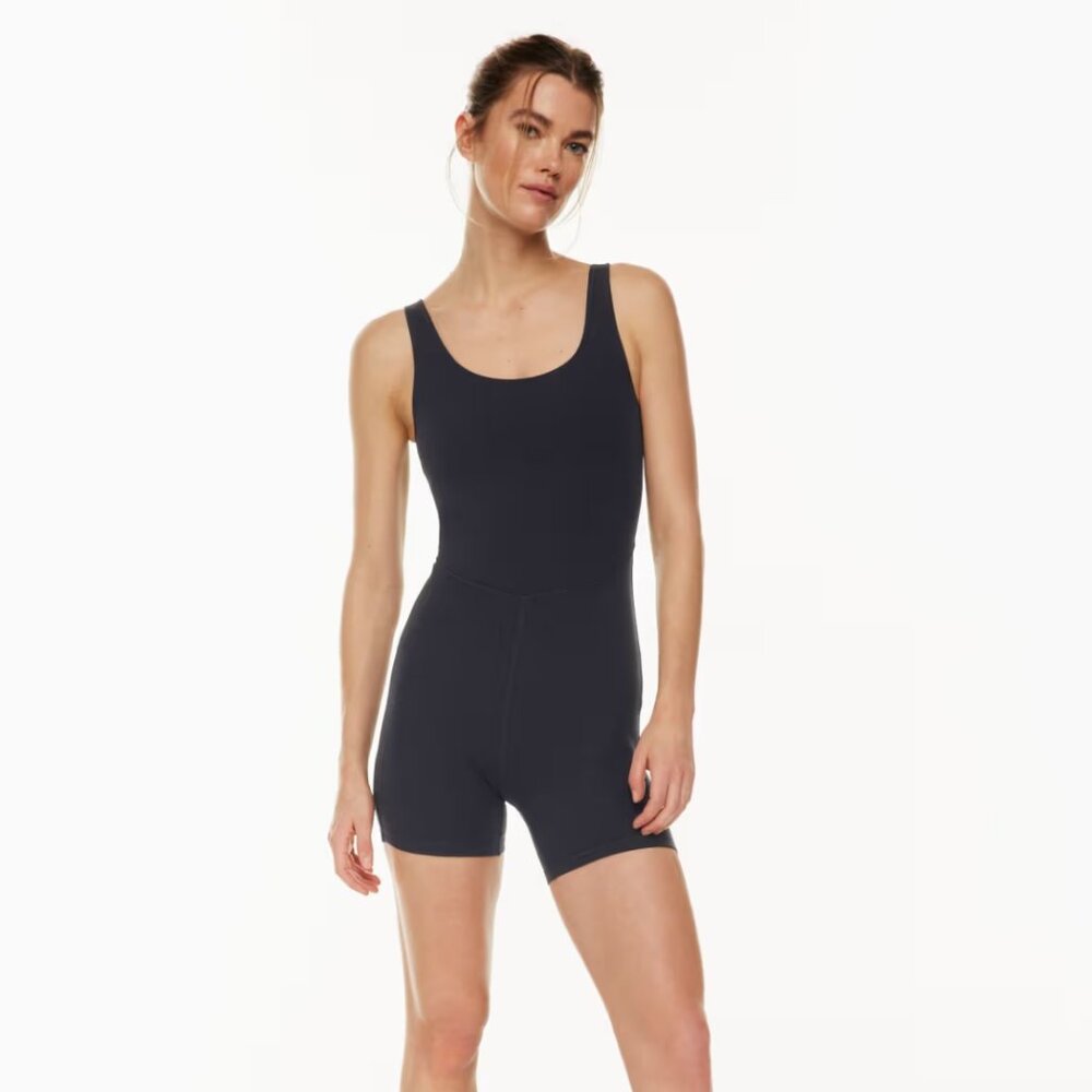 Aritzia TNA Black Sway Romper